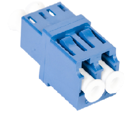 700002215 COMMSCOPE LC Duplex Adapter, Blue
