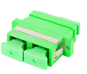 760036285 COMMSCOPE  SC-APC Duplex Adapter, Green,  Singlemode