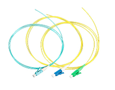 N121.4MLY Nexans Pigtail LC/UPC Singlemode 9/125 1m Yellow