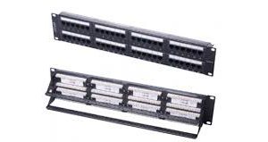 121-31P18048B NORDEN Category 6 UTP Patch Panel Blank Punch Down 48 Port
