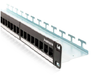 121-31T18024B NORDEN Category 6 UTP Patch Panel Blank Tool Less 24 Port
