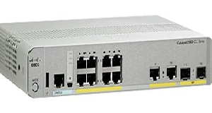 2960CX-8TC-L Cisco 8 - Port Compact Switch Layer 2 - 8 x 10/100/1000 Ethernet Ports, 2 SFP&Amp;2GE