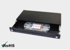 421-1SC024BK NORDEN SC Simplex 24 Port EFA Fibre Optic Compact Patch Panel Rack Mount