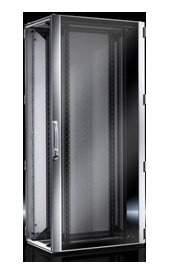 DK 5507.131 RITTAL Cabinet WHD: 800x2000x800 mm, 42 U Glazed Alumunium Door at the Front