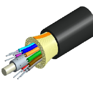 760031674 COMMSCOPE LazrSPEED® Indoor/Outdoor Low Smoke Zero Halogen Riser Distribution Cable, 8 Fiber Single-unit