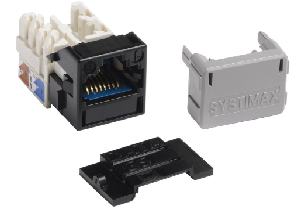 760092361 | MGS600-003 COMMSCOPE Cat6A Information Outlet, Black