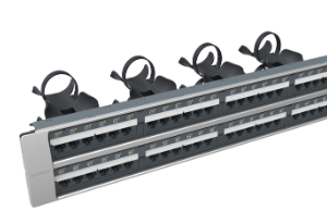 760201129 | 360-iP-1100-E-GS6-2U-48 COMMSCOPE Cat6A U/UTP Patch Panel, 48 Port
