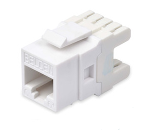 AX101320 BELDEN Cat6 UTP Module, White (Face plate side)
