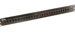 AX101456 BELDEN 24 Port Cat6 UTP Patch panel, Unloaded