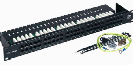 D60.10865.PSOXX  HES Patch Panel Data/Voice 1U 50port
