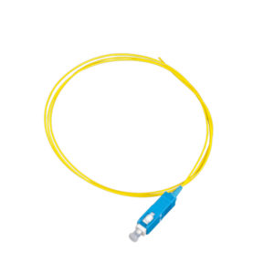 N123.4MCY Nexans LANmark-OF Pigtail SC/UPC Singlemode Maxistrip LSZH 9/125 1m Yellow