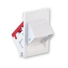 NN01526 BELDEN Shutter Module for Faceplates Application, White