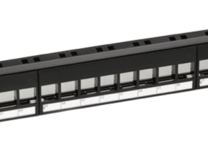 SCSPPU48UTP Opterna 19” Modular UTP patch panel, 48 ports, 2U, without modules, with rear cable management
