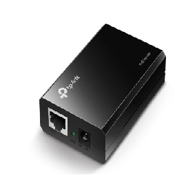 TL-POE150S TP-Link PoE Injector Adapter, IEEE 802.3af Compliant, Data and Power Carried Over the Same Cable up to 100 meters, Plastic Case, Pocket Size, Plug and Play