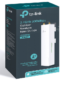WBS210 TP-Link Outdoor Wireless Base Station: WBS210 (2.4GHz, 300Mbps)