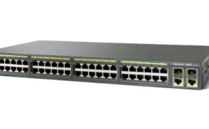 WS-C2960+48PST-S Cisco Catalyst 2960 Plus 48 10/100 PoE + 2 1000BT +2 SFP LAN Lite
