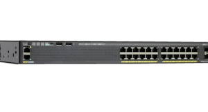WS-C2960X-24PD-L Cisco Catalyst 2960-X 24 GigE PoE 370W, 2 x 10G SFP+, LAN Base
